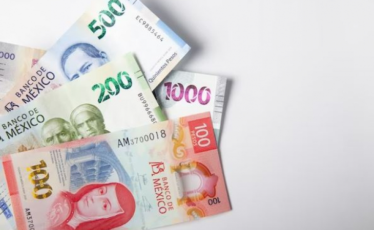 Billetes de pesos mexicanos