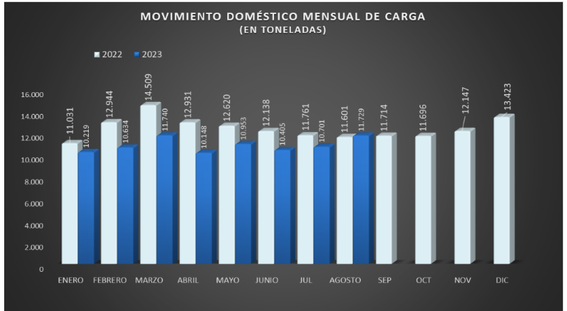 mensual de carga