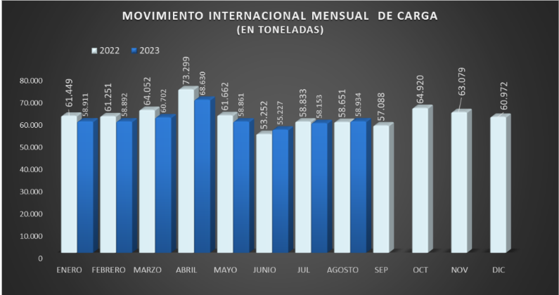 mensual de carga