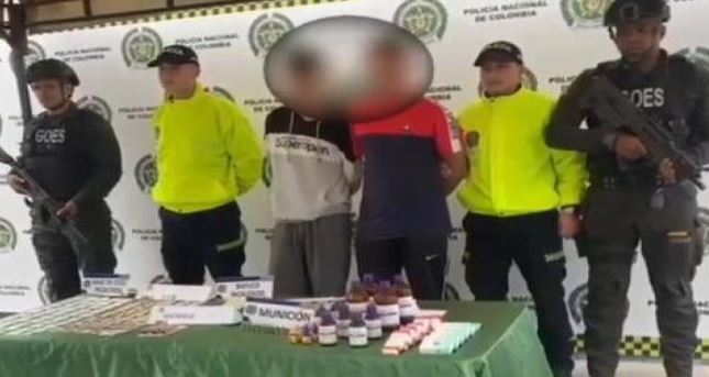 Los implicados fueron capturados en los barrios Asoagrin y Las Nieves a través de tres diligencias de registros y allanamientos