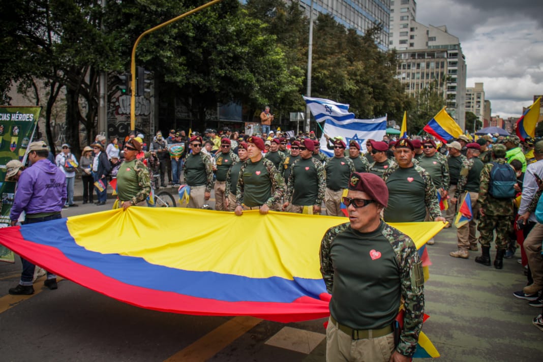 Movilización en Bogotá 