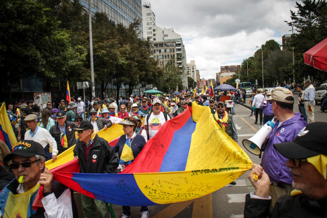 Marchas en Bogotá 