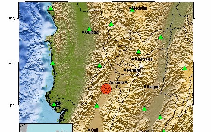 Temblor en Valle del Cauca
