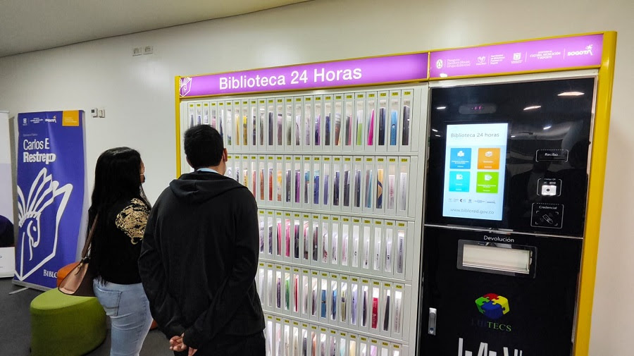 Así es la primera biblioteca pública 24 horas en Bogotá