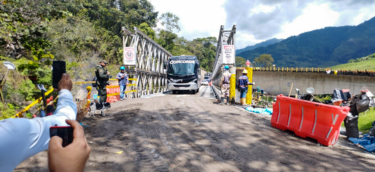 Vías de Colombia