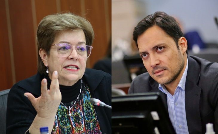 Reforma laboral enfrenta a ministra Ramírez y senador Motoa