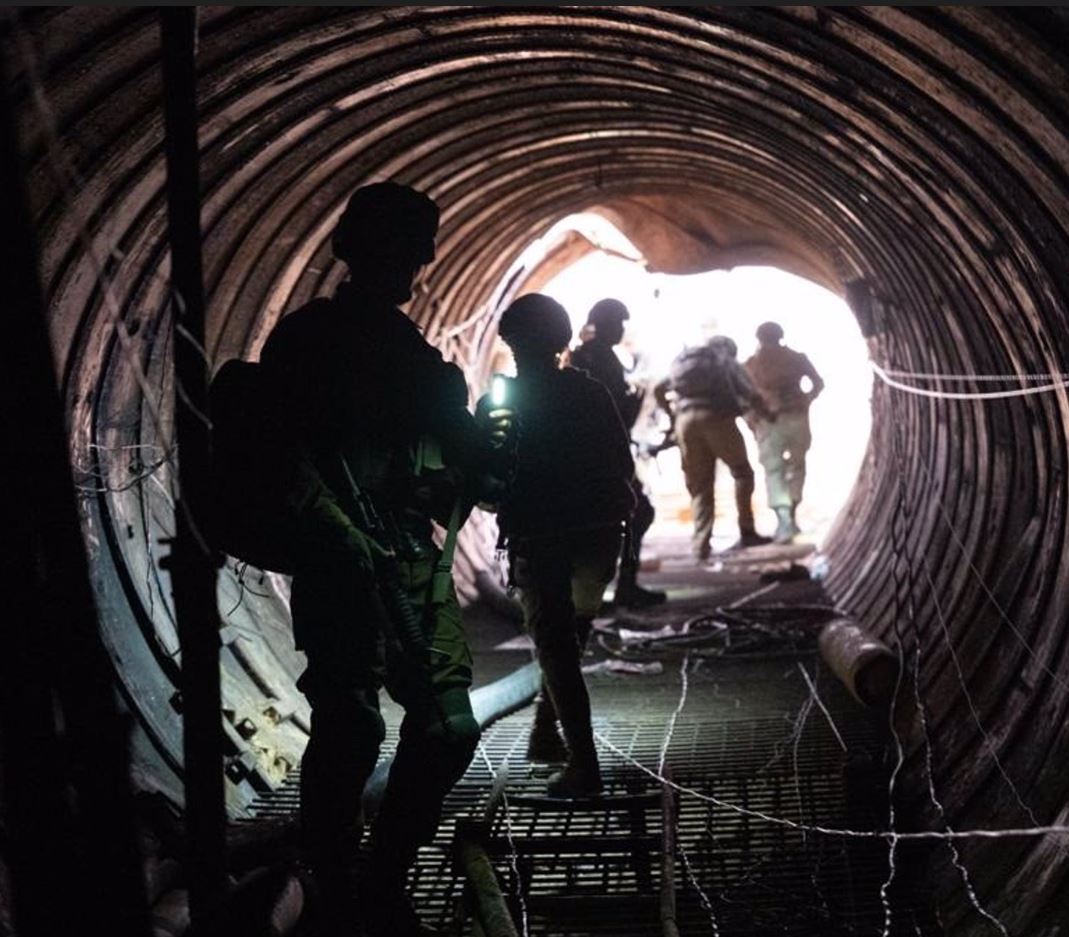 Gran tunel en Gaza