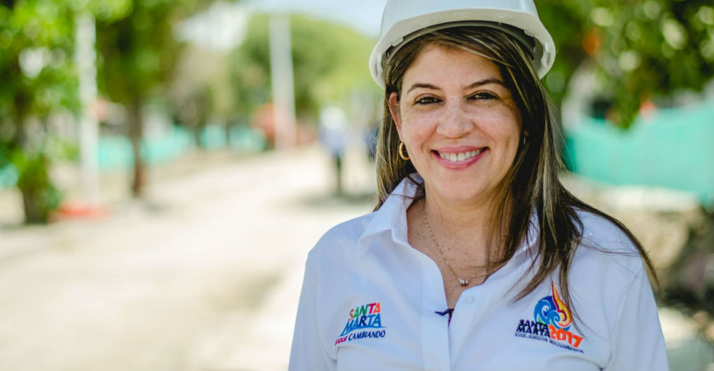 Alcaldesa de Santa Marta