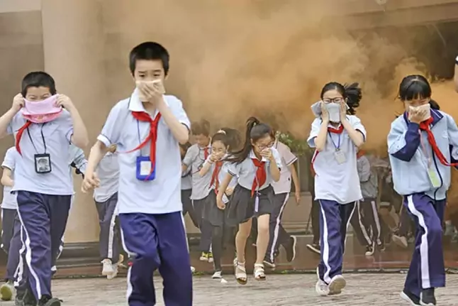 escolar en China