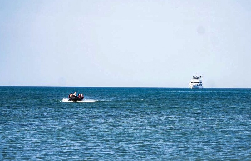 La vigilia guajira por un crucero que al fin llego 