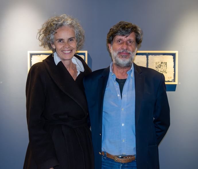  Ángela Jiménez presentó la exposición Azul Barichara 