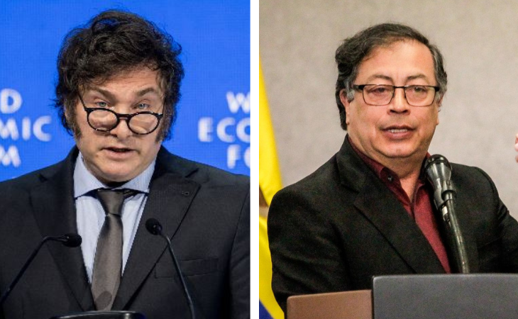 Presidentes de Argentina y Colombia