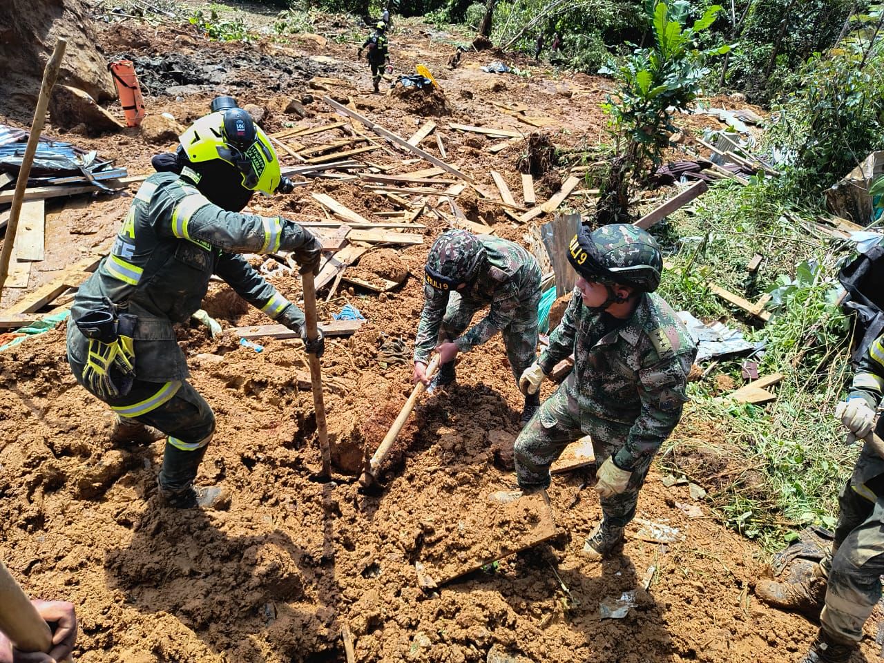 Labores de rescate 