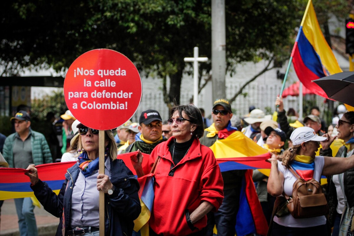 Marchas en Bogotá 