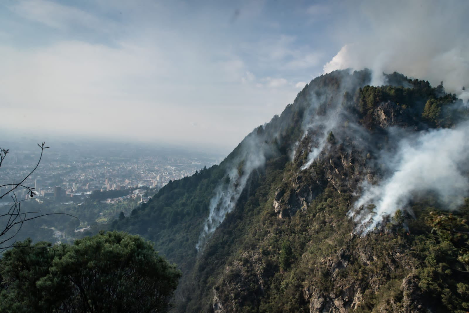 Incendios en Bogotá 