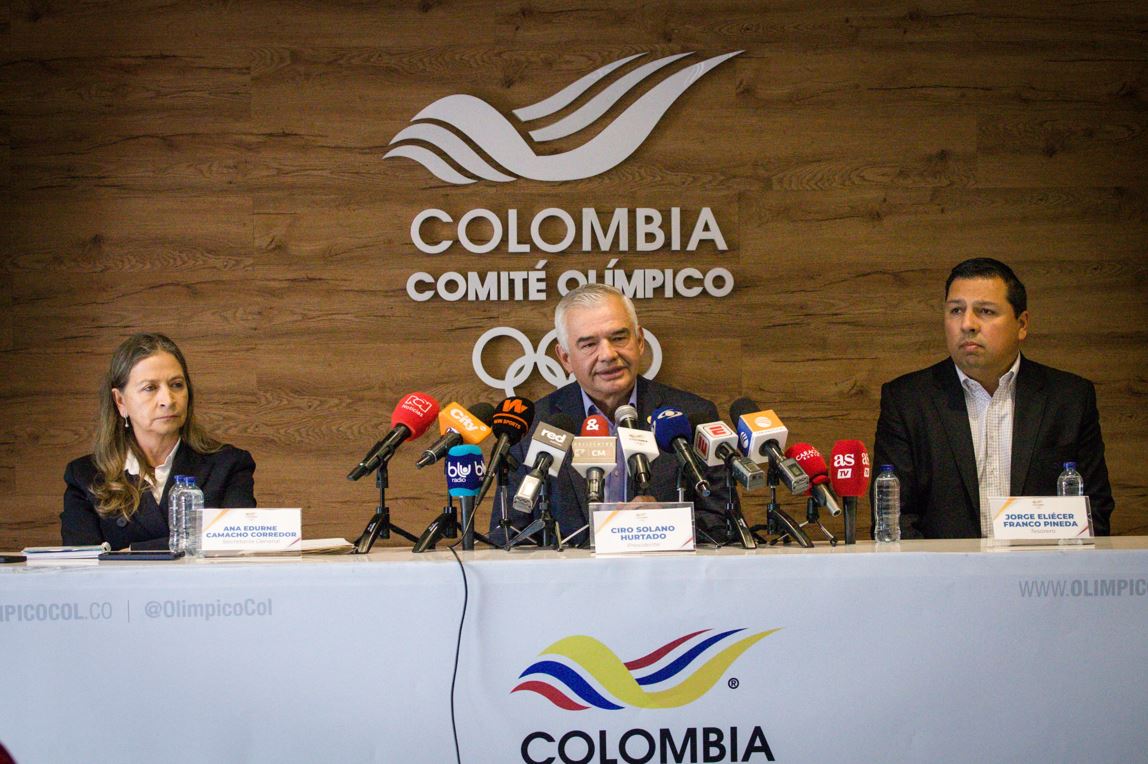 Presidente del comité olímpico colombiano