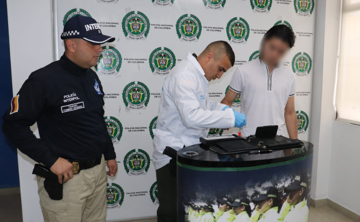Capturan a colombiano acusado de secuestrar a niña de dos años en Chile