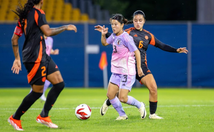 Selección Colombia Sub20 enfretó a Japón en la Sud Ladies Cup