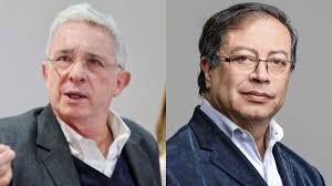 Enfrentamiento Uribe-Petro