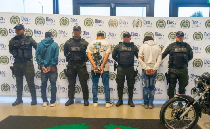 Capturan a presuntos responsables de lanzar granada en norte de Bogotá
