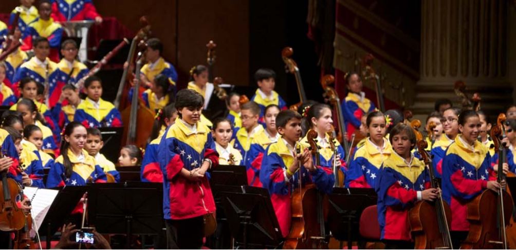 La Sinfónica Nacional Infantil de Venezuela hoy en el Teatro Mayor
