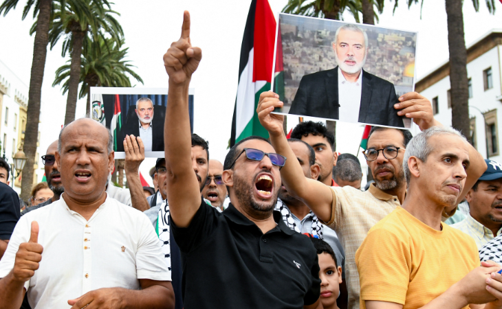 MARCHAS de protesta realizaron diversas facciones palestinas 