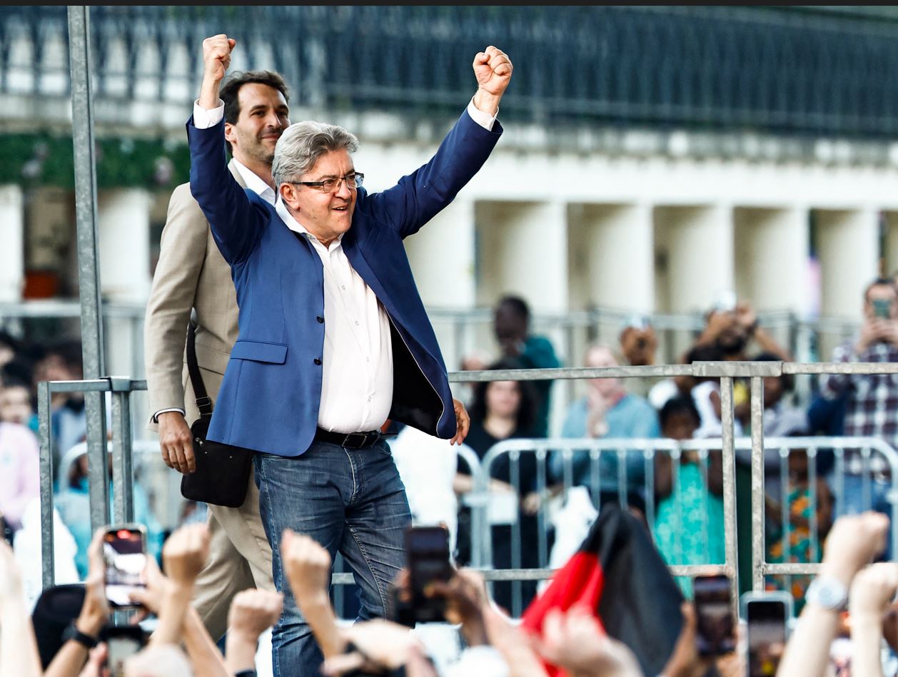 Melenchon, lider izquierdista de Francia