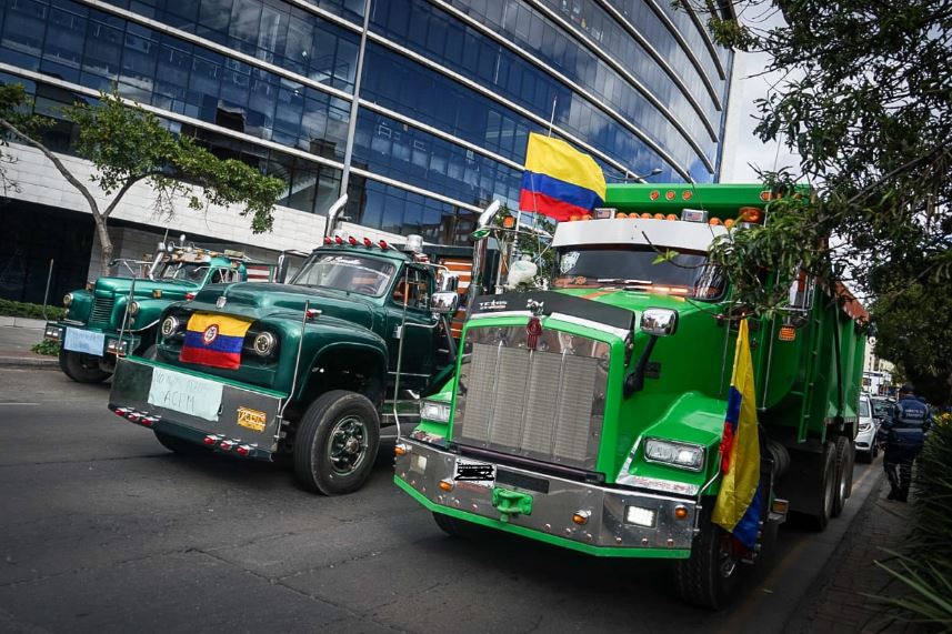 Paro de camioneros en el 2024