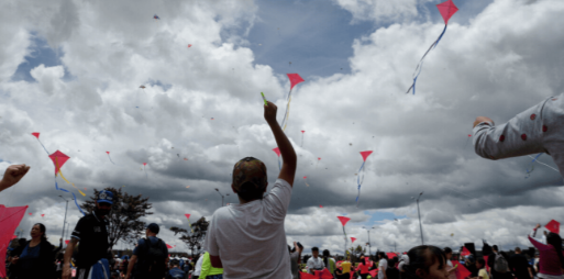 Festival de cometas el 3 de agosto en el parque el tunal