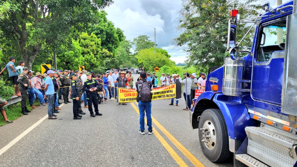 Protesta en La Mojana