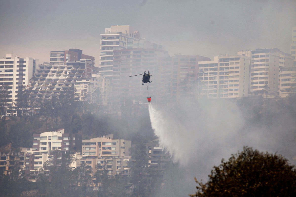 INCENDIOS EN QUITO