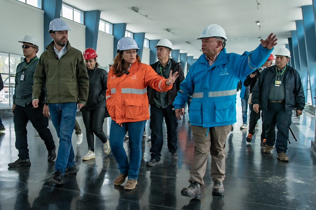 La planta de Tibitoc es clave para el agua de Bogotá y para aliviar la presión sobre Chingaza. El alcalde Galán estuvo este viernes en la zona / Foto Alcaldía