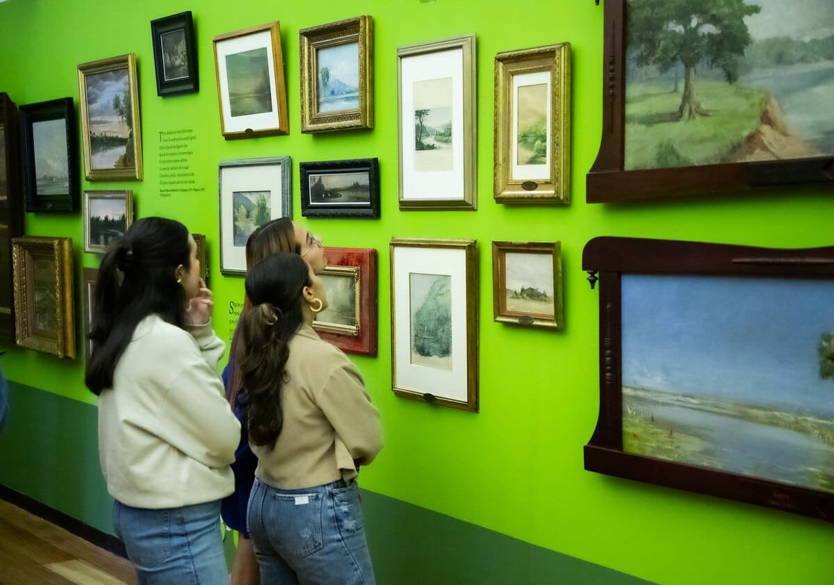 “El placer del paisaje. Pintura y poesía en Colombia” en la Caro y Cuervo