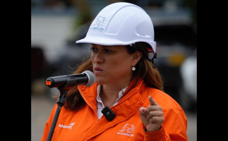 Natasha Avendaño, gerente del Acueducto de Bogotá / Cortesía EAAB