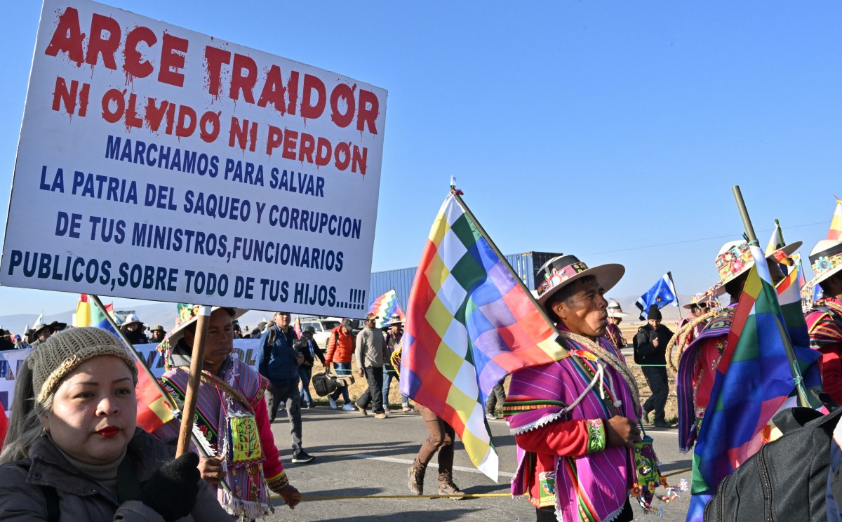 marchas en bolivia