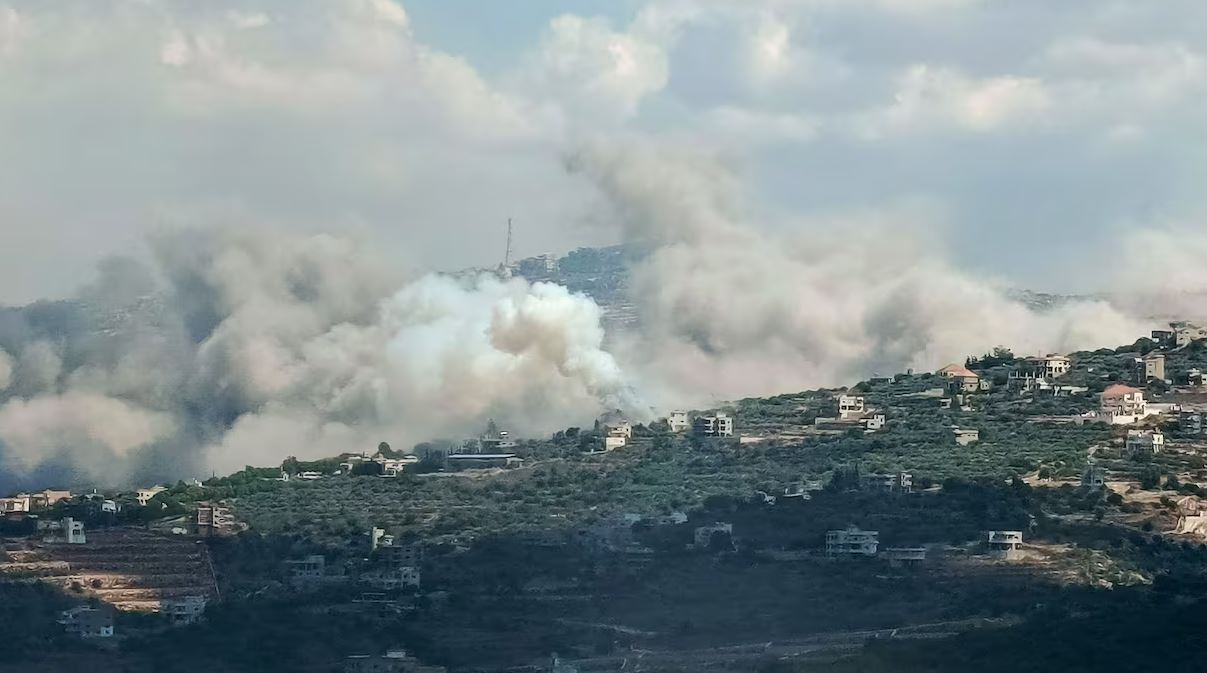 Bombardeo en Líbano 