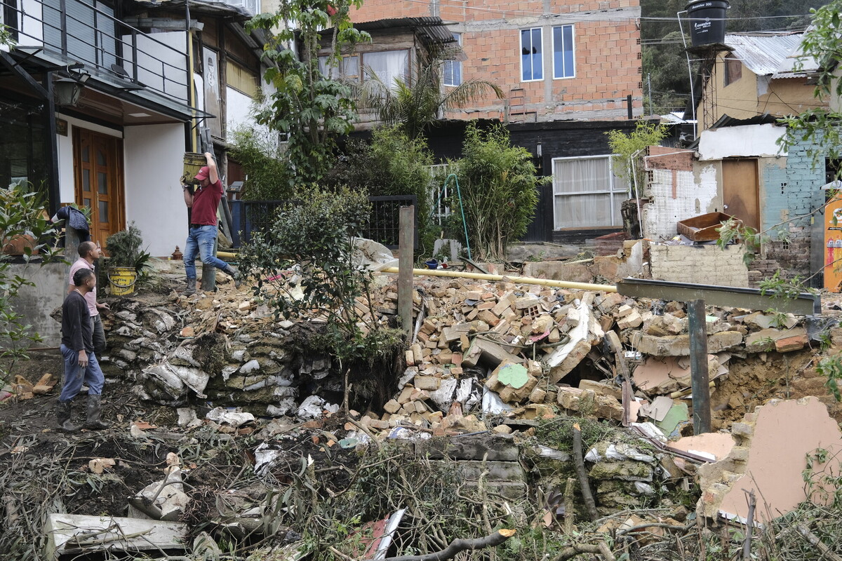 Derrumbes por temporada de lluvias