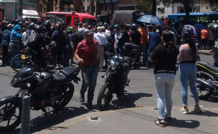 Balacera en Avenida 1 de Mayo