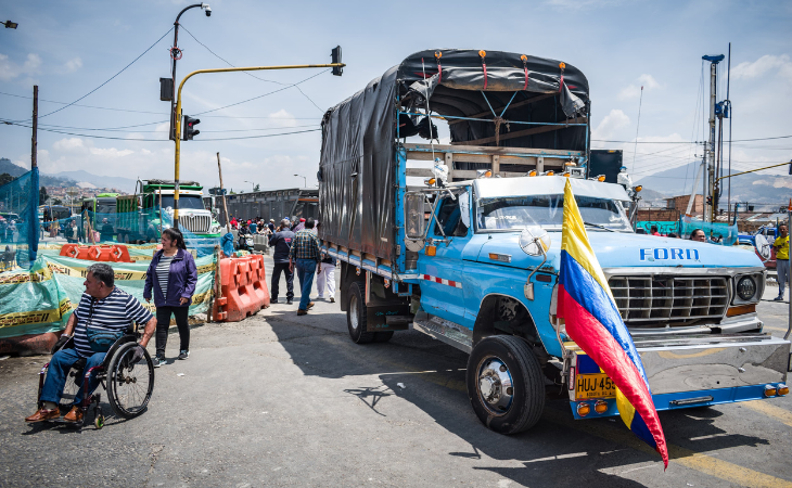 Paro de camioneros