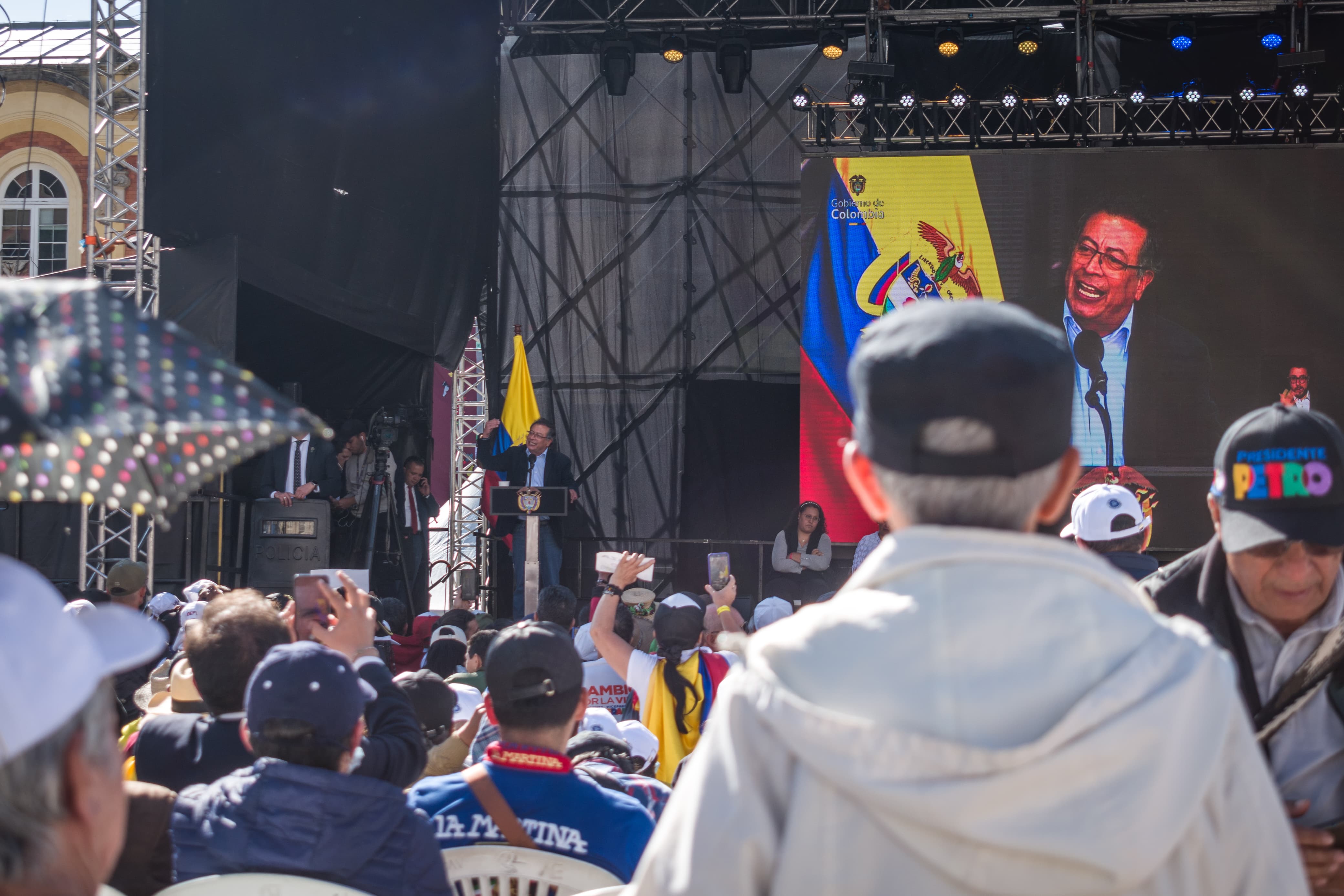 “Marcha de las canas”: Petro defendió la reforma pensional