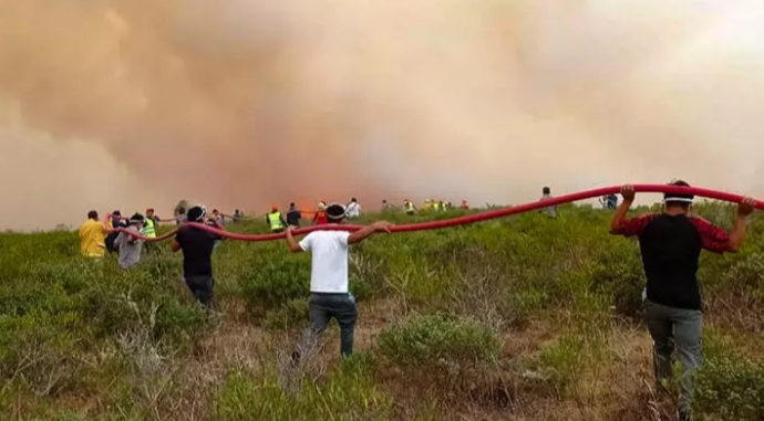 Incendios forestales en la región amazónica