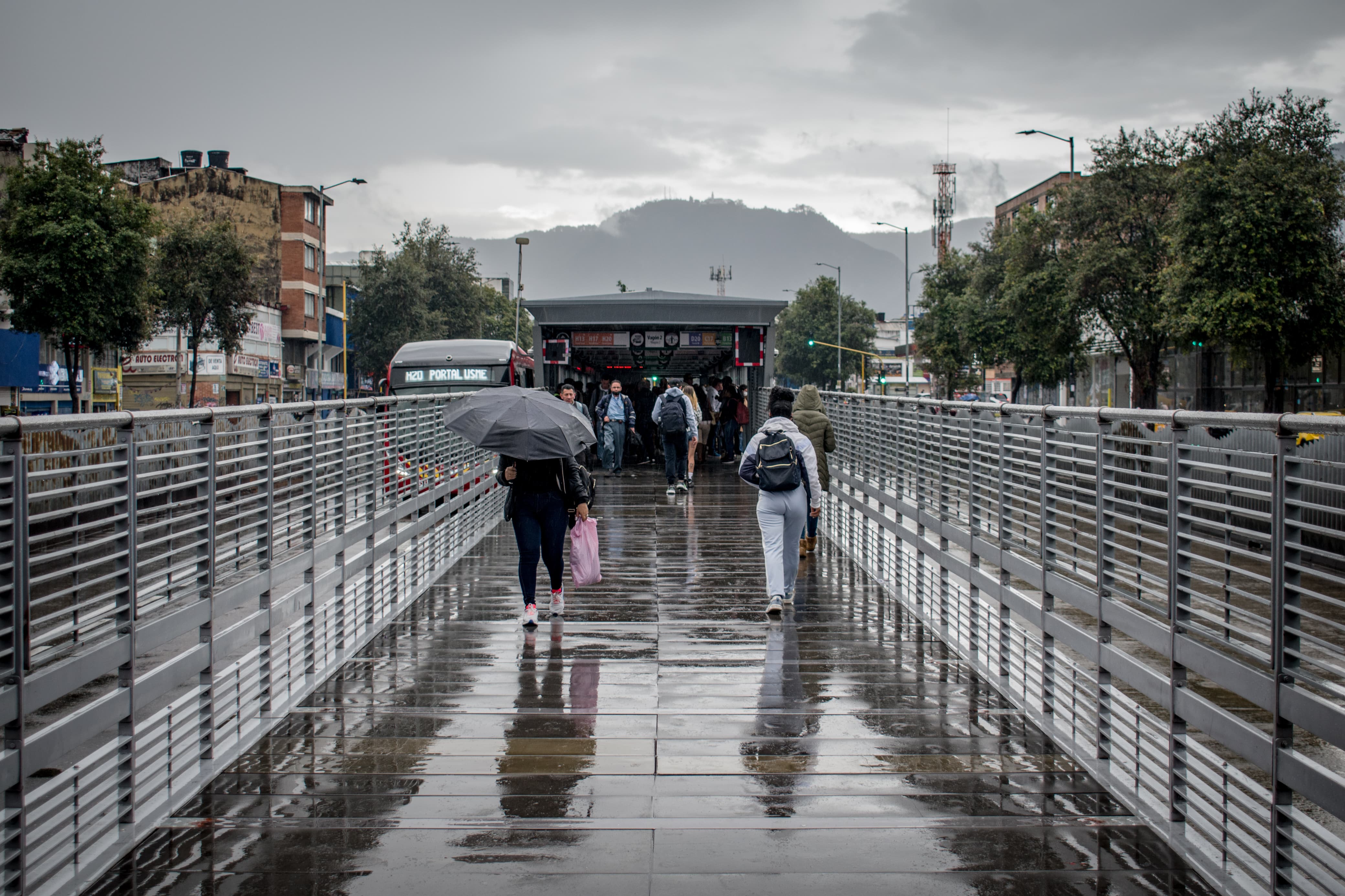 Vuelven las lluvias a Bogotá