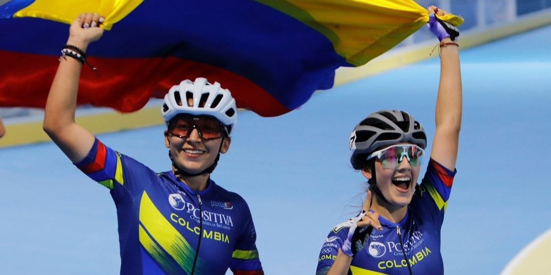 Patinadores colombianos felices por el triunfo en el Mundia de Patinaje