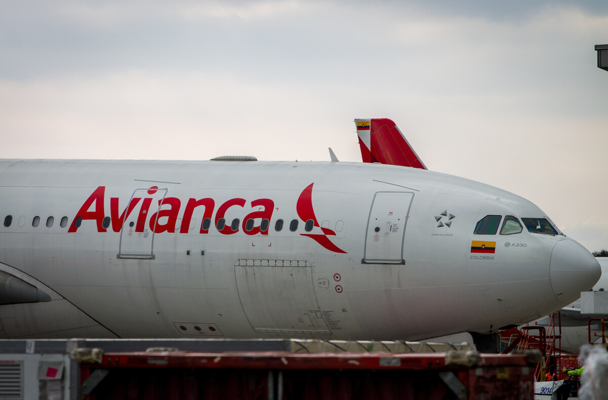 Avión de Avianca