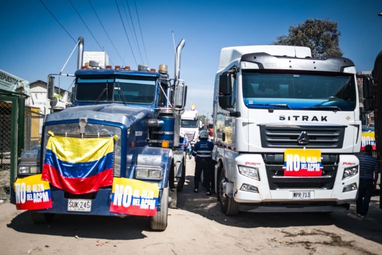 Paro de camioneros hoy estas son las vías afectadas en el país El