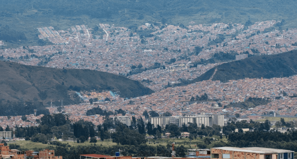 vista a Bogotá