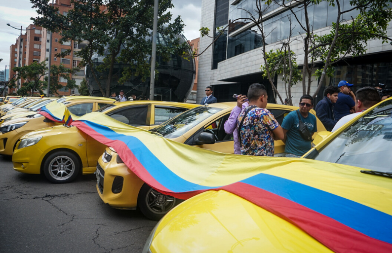 paro de taxistas