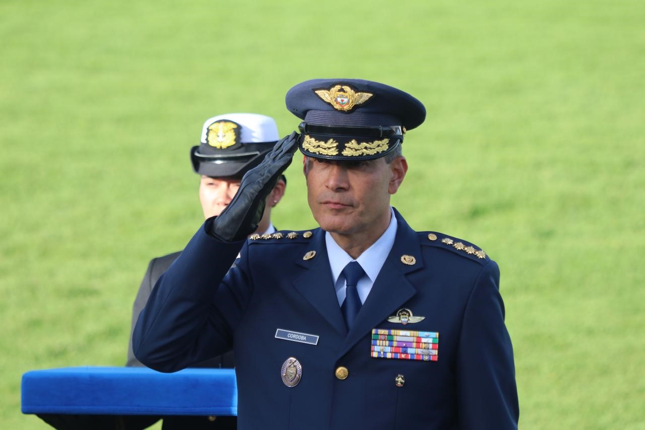 FAC, general Luis Carlos Córdoba, comandante