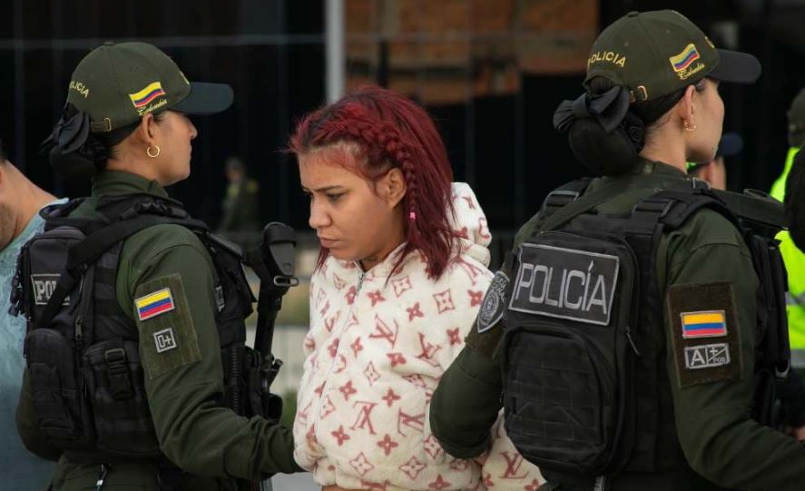 Alias 'Francesca', capturada en Bogotá