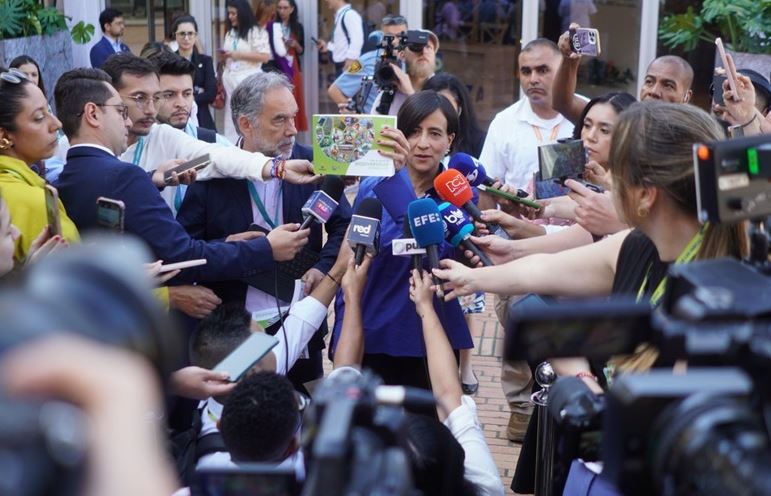 Ministra de Ambiente presenta plan de acción en la COP16 